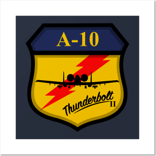 A-10 Warthog Patch Posters and Art